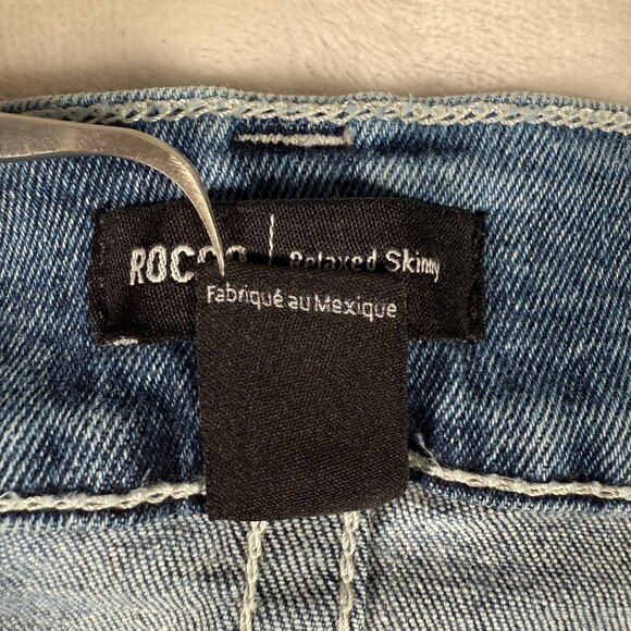 True Religion Rocco Jeans Men Size 44 Relaxed Skinny Denim Flap Pocket W42 L28.5 - Picture 9 of 15